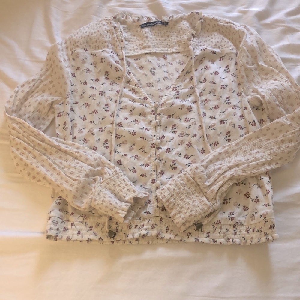 Floral Abercrombie & Fitch top